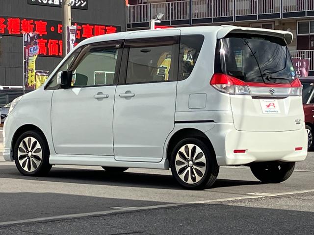 ソリオ S-DJE 禁煙者 両側電動スライドドア 地デジメモリーナビ バックカメラ ETC オートライト HID スマートキー アイドリングストップ 電動格納ミラー ウォークスルー CVT アルミホイール CD USB(31枚目)