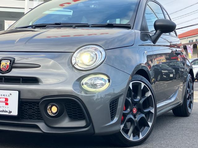 アバルト595 コンペティツィオーネ 禁煙車 カロッツェリアナビ フルセグTV バックカメラ クリアランスソナー 純正17インチAW HIDヘッドライト ハーフ革 パドルシフト リモコンキー ブレンボ製ブレーキキャリパー ETC ドラレコ(38枚目)