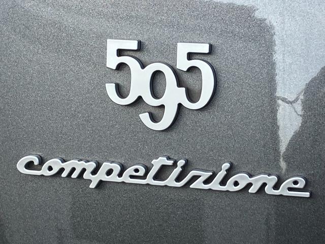 アバルト595 コンペティツィオーネ 禁煙車 カロッツェリアナビ フルセグTV バックカメラ クリアランスソナー 純正17インチAW HIDヘッドライト ハーフ革 パドルシフト リモコンキー ブレンボ製ブレーキキャリパー ETC ドラレコ(50枚目)