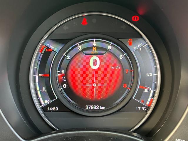 アバルト595 コンペティツィオーネ 禁煙車 カロッツェリアナビ フルセグTV バックカメラ クリアランスソナー 純正17インチAW HIDヘッドライト ハーフ革 パドルシフト リモコンキー ブレンボ製ブレーキキャリパー ETC ドラレコ(66枚目)