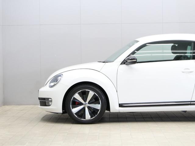 ザ・ビートル ターボ　クールスターパッケージ　３連メーター　バイキセノンヘッドライト　ダークティンテッドガラス　リアスポイラー　カラードリアディヒューザー　１８インチＡＷ　カラードキャリパー　前後ドラレコ　ＥＴＣ　ナビＴＶ（35枚目）