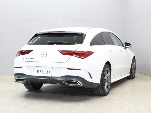 CLAクラス シューティングブレーク CLA200d シューティングブレーク AMGライン AMGライン レーダーセーフティパッケージ AMG18インチAW 10.25インチワイドディスプレイ ナビ TV ドラレコ パワーリアゲート シートヒーター 記録簿 取説 スペアキー(9枚目)