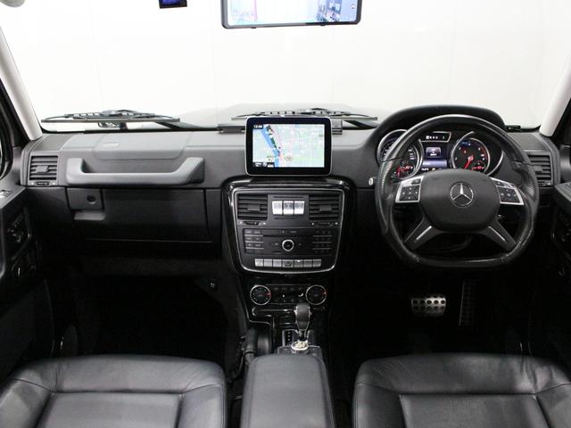 Ｇクラス Ｇ３５０ｄ　ラグジュアリーＰＫＧ　４ＷＤ　後期８型コマンドナビ　サンルーフ　レザーシート　ハーマンカードンサウンド　全席シートヒーター　ホイールブラックアウト　背面レス　ガングリップステアリング　記録簿あり（2枚目）