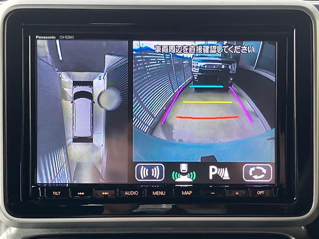 スペーシアギア ハイブリッドＸＺ　純正８インチナビ　Ｂｌｕｅｔｏｏｔｈ　フルセグＴＶ　全方位モニター　前後ドライブレコーダー　両側パワースライドドア　ＬＥＤヘッド　シートヒーター　衝突被害軽減ブレーキ　ソナー　ＥＴＣ　タイヤ新品（6枚目）