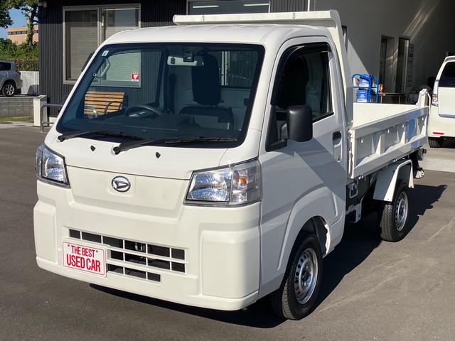 ハイゼットトラック 多目的ダンプ PTO 4WD M/T メモリーナビ Bluetooth フルセグTV ドライブレコーダー ETC リアソナー オートライト 荷台LEDライト ワンオーナー(3枚目)