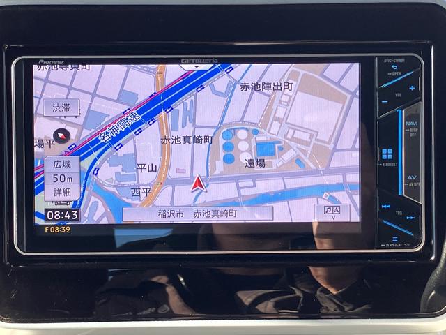 スペーシア ハイブリッドX メモリーナビ Bluetooth フルセグTV バックカメラ ドライブレコーダー 両側パワースライドドア LEDヘッド オートライト シートヒーター 純正アルミ ソナー 衝突被害軽減ブレーキ ETC(5枚目)