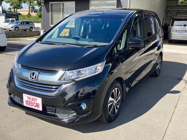 フリードハイブリッド ハイブリッド・ＥＸ　純正９インチナビ　Ｂｌｕｅｔｏｏｔｈ　フルセグＴＶ　バックカメラ　前後ドライブレコーダー　両側パワースライド　ＬＥＤヘッド　シートヒーター　ハーフレザーシート　衝突被害軽減ブレーキ　クルコン　ＥＴＣ（20枚目）