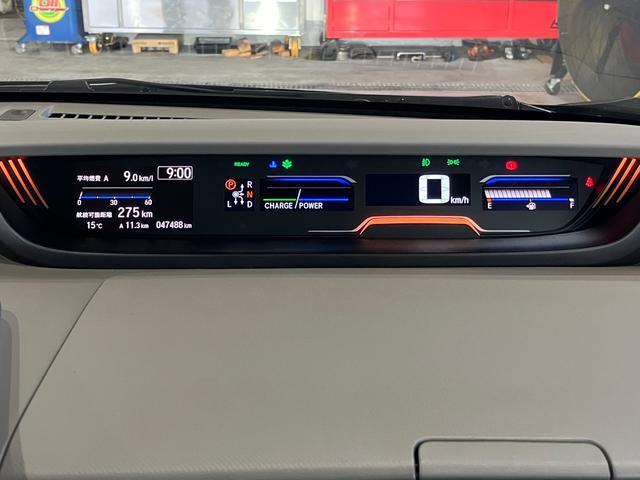 フリードハイブリッド ハイブリッド・ＥＸ　純正９インチナビ　Ｂｌｕｅｔｏｏｔｈ　フルセグＴＶ　バックカメラ　前後ドライブレコーダー　両側パワースライド　ＬＥＤヘッド　シートヒーター　ハーフレザーシート　衝突被害軽減ブレーキ　クルコン　ＥＴＣ（35枚目）