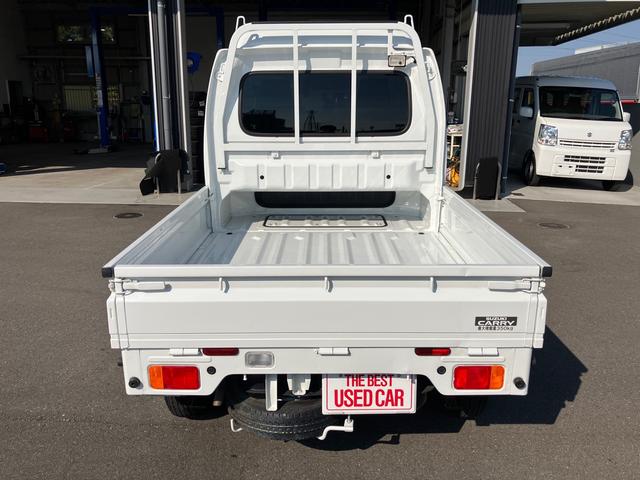 スーパーキャリイ Ｘ　メモリーナビ　Ｂｌｕｅｔｏｏｔｈ　フルセグＴＶ　ＥＴＣ　パワーウィンドウ　キーレス　衝突被害軽減ブレーキ　オートライト　フォグランプ　４ＷＤ　５速Ｍ／Ｔ　プライバシーガラス　タイヤ新品（26枚目）