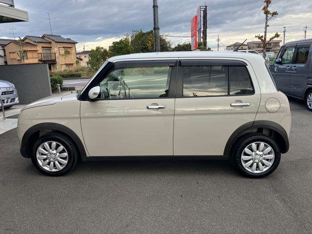 アルトラパン Ｘ　純正８インチナビ　Ｂｌｕｅｔｏｏｔｈ　フルセグＴＶ　全方位モニター　ＨＩＤヘッド　２トンカラー　純正アルミ　リアソナー　衝突被害軽減ブレーキ　革巻きハンドル　ＥＴＣ　スマートキー　タイヤ新品（25枚目）