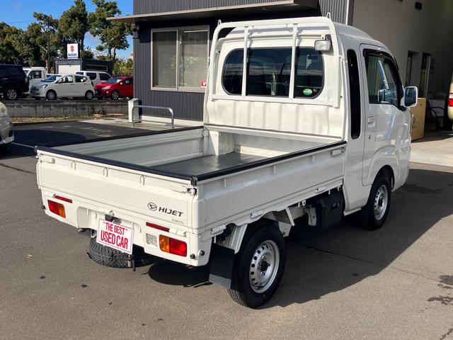 ハイゼットトラック ジャンボ メモリーナビ Bluetooth ワンセグTV ドライブレコーダー ETC パワーウィンドウ キーレス 荷台マット 荷台ランプ ゲートプロテクター タイヤ新品 ワンオーナー(3枚目)