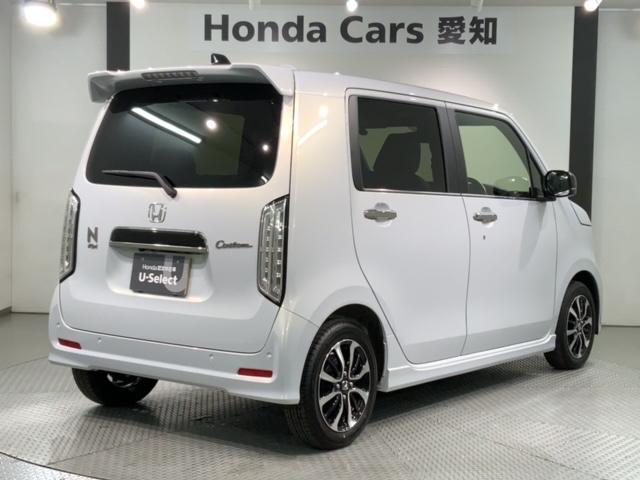 Ｎ－ＷＧＮカスタム Ｌ　ＨｏｎｄａＳＥＮＳＩＮＧ新車保証試乗禁煙車　フルセグ　ＬＥＤライト　Ｒカメラ　衝突被害軽減システム　ＤＶＤ再生　ＥＴＣ　スマートキーシステム　記録簿　シートヒーター　オートクルーズコントロール　ＶＳＡ（50枚目）