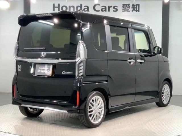 Ｎ－ＢＯＸカスタム Ｌターボ　ＨＳＥＮＳＩＮＧ最長５年保証ナビＴＶＲカメラ　地デジチューナー　衝突軽減ブレーキサポート　ＬＥＤヘッドライ　フルフラット　ターボエンジン　ＰＳ　カーテンエアバック　シートヒータ　エアバック　ＵＳＢ（50枚目）