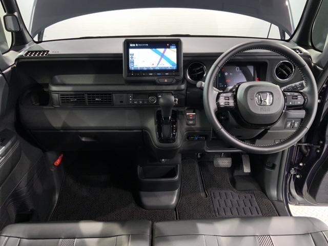 Ｎ－ＢＯＸカスタム コーディネートスタイル　ＨＳＥＮＳＩＮＧ新車保証試乗車ワンオ－ナ－　オートクルーズ　フルフラット　ワンオーナー　フルセグ対応　Ｗ電動ドア　シートヒータ　ＬＥＤ　ＥＳＣ　リアカメラ　ＥＴＣ　整備記録簿　ベンチシート　エアコン（9枚目）