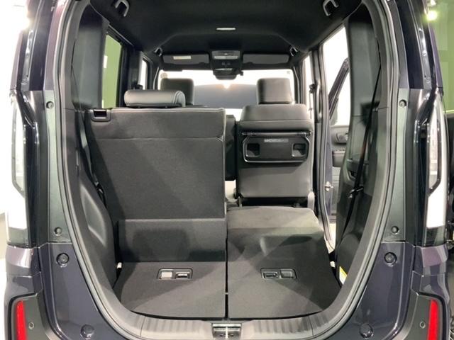 Ｎ－ＢＯＸカスタム コーディネートスタイル　ＨＳＥＮＳＩＮＧ新車保証試乗車ワンオ－ナ－　オートクルーズ　フルフラット　ワンオーナー　フルセグ対応　Ｗ電動ドア　シートヒータ　ＬＥＤ　ＥＳＣ　リアカメラ　ＥＴＣ　整備記録簿　ベンチシート　エアコン（37枚目）