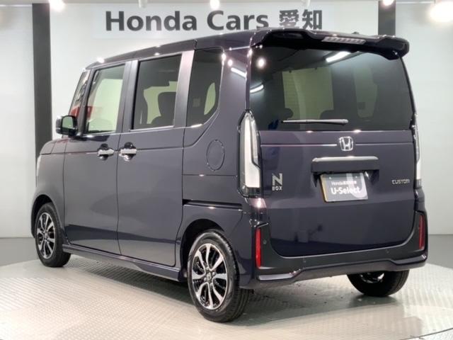 Ｎ－ＢＯＸカスタム コーディネートスタイル　ＨＳＥＮＳＩＮＧ新車保証試乗車ワンオ－ナ－　オートクルーズ　フルフラット　ワンオーナー　フルセグ対応　Ｗ電動ドア　シートヒータ　ＬＥＤ　ＥＳＣ　リアカメラ　ＥＴＣ　整備記録簿　ベンチシート　エアコン（48枚目）