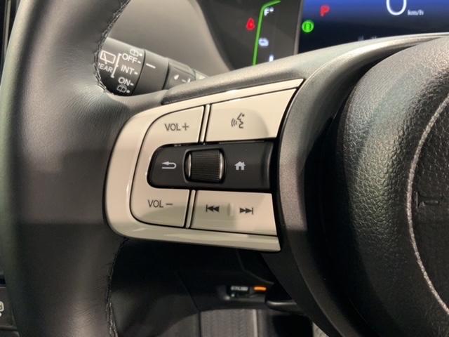 フィット ｅ：ＨＥＶクロスター　ＨＳＥＮＳＩＮＧ２ト－ン新車保証試乗車　衝突回避システム　１オーナー　フルオートエアコン　整備記録簿　ＬＥＤランプ　エアバッグ　サイドエアバック　地デジ　オートクルーズコントロール　ＶＳＡ　ＥＴＣ（10枚目）