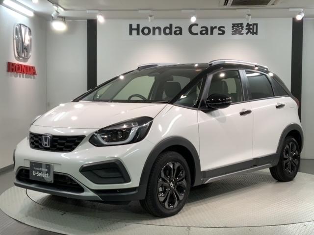 フィット ｅ：ＨＥＶクロスター　ＨＳＥＮＳＩＮＧ２ト－ン新車保証試乗車　衝突回避システム　１オーナー　フルオートエアコン　整備記録簿　ＬＥＤランプ　エアバッグ　サイドエアバック　地デジ　オートクルーズコントロール　ＶＳＡ　ＥＴＣ（46枚目）