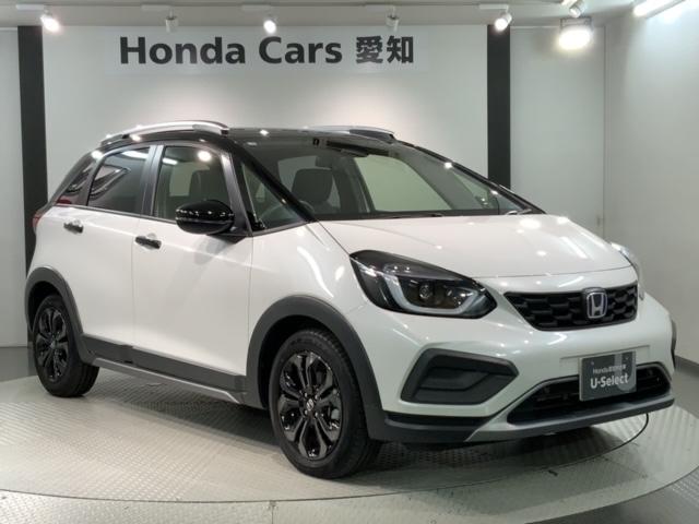 フィット ｅ：ＨＥＶクロスター　ＨＳＥＮＳＩＮＧ２ト－ン新車保証試乗車　衝突回避システム　１オーナー　フルオートエアコン　整備記録簿　ＬＥＤランプ　エアバッグ　サイドエアバック　地デジ　オートクルーズコントロール　ＶＳＡ　ＥＴＣ（52枚目）