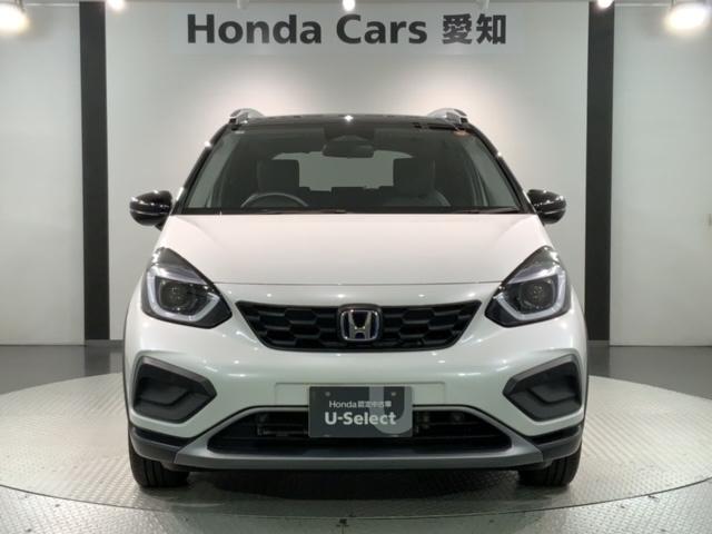 フィット ｅ：ＨＥＶクロスター　ＨＳＥＮＳＩＮＧ２ト－ン新車保証試乗車　衝突回避システム　１オーナー　フルオートエアコン　整備記録簿　ＬＥＤランプ　エアバッグ　サイドエアバック　地デジ　オートクルーズコントロール　ＶＳＡ　ＥＴＣ（53枚目）