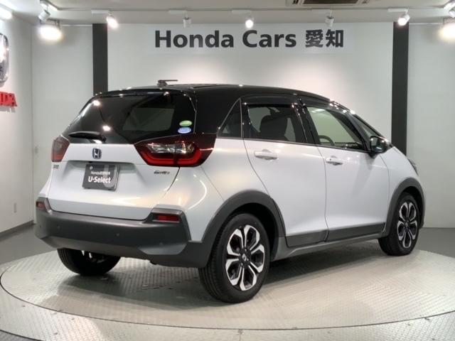 フィット ｅ：ＨＥＶクロスター　タバコ臭ありＨＳＥＮＳＩＮＧ２ト－ンナビ　衝突回避システム　１オーナー　フルオートエアコン　整備記録簿　ＬＥＤランプ　エアバッグ　サイドエアバック　地デジ　オートクルーズコントロール　ＶＳＡ　ＥＴＣ（50枚目）