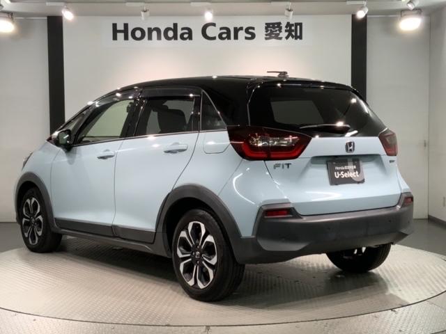 フィット ｅ：ＨＥＶクロスター　ＨＳＥＮＳＩＮＧ　２ト－ン　最長５年保証　ナビ　衝突回避システム　１オーナー　フルオートエアコン　整備記録簿　ＬＥＤランプ　エアバッグ　サイドエアバック　地デジ　オートクルーズコントロール　ＶＳＡ（47枚目）