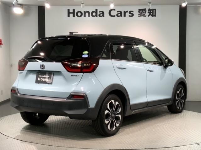 フィット ｅ：ＨＥＶクロスター　ＨＳＥＮＳＩＮＧ　２ト－ン　最長５年保証　ナビ　衝突回避システム　１オーナー　フルオートエアコン　整備記録簿　ＬＥＤランプ　エアバッグ　サイドエアバック　地デジ　オートクルーズコントロール　ＶＳＡ（49枚目）