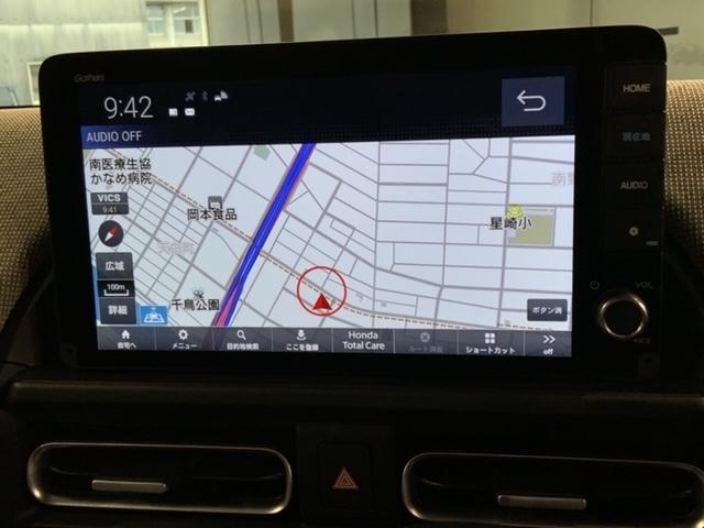 フリード エアーEX HSENSING新車保証試乗車ワンオ-ナ- バックモニター 盗難防止システム 両側パワースライドドア 横滑り防止装置 クルコン フルセグ ETC車載器 オートエアコン シートヒーター 3列シート(6枚目)