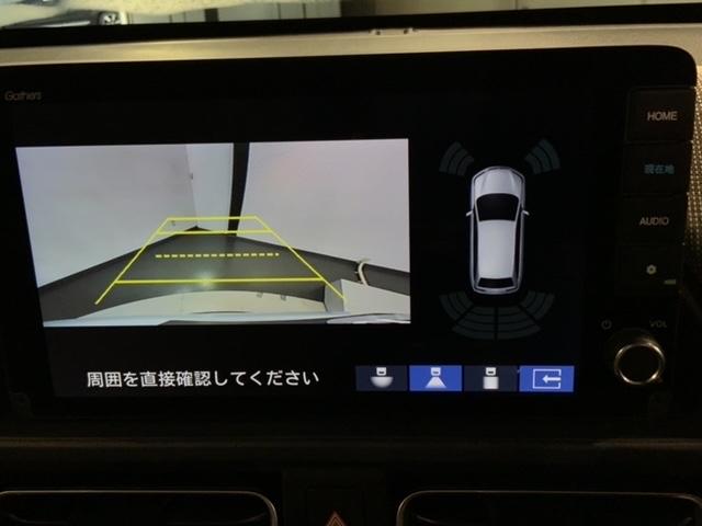 フリード エアーEX HSENSING新車保証試乗車ワンオ-ナ- バックモニター 盗難防止システム 両側パワースライドドア 横滑り防止装置 クルコン フルセグ ETC車載器 オートエアコン シートヒーター 3列シート(7枚目)