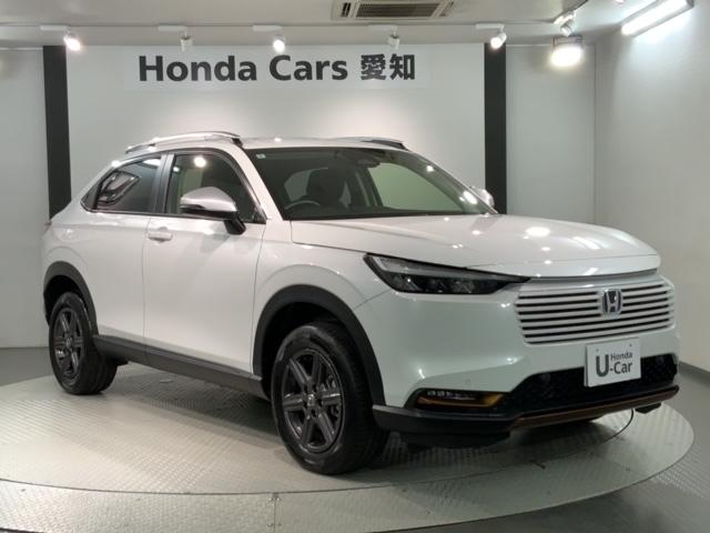 ヴェゼル e:HEVX・HuNTパッケージ H SENSING 最長5年保証 ワンオ-ナ- ナビLXU-245VZiTV Rカメラ CD録音 BTオ-ディオ DVD ETC LEDライト VSA クルコン アルミ スマ-トキ- 盗難防止装置(52枚目)