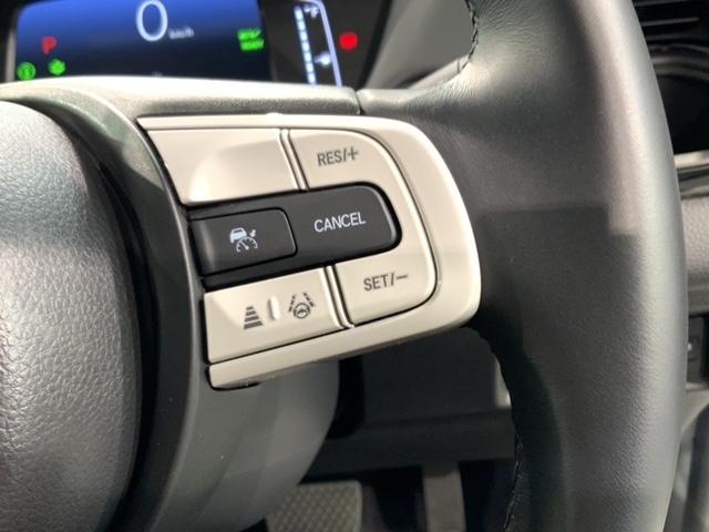 フィット e:HEVクロスター H SENSING 2ト-ン 新車保証 試乗車 ワンオ-ナ- 純正ナビ TV Rカメラ BTオ-ディオ ETC LEDライト VSA クルコン アルミ スマ-トキ- 盗難防止装置 整備記録簿 AAC(11枚目)