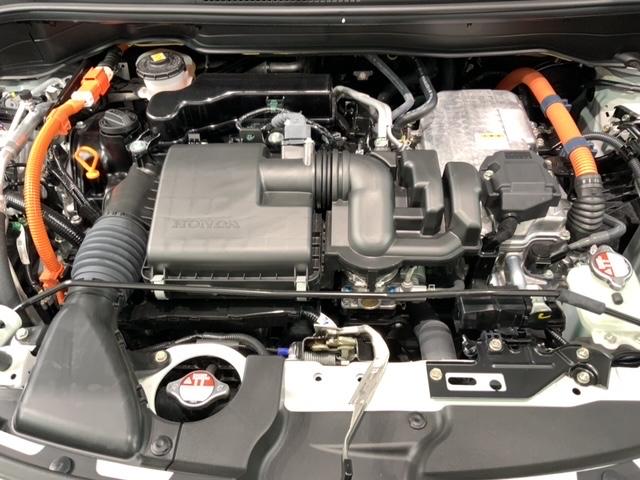 フィット e:HEVクロスター H SENSING 2ト-ン 新車保証 試乗車 ワンオ-ナ- 純正ナビ TV Rカメラ BTオ-ディオ ETC LEDライト VSA クルコン アルミ スマ-トキ- 盗難防止装置 整備記録簿 AAC(44枚目)