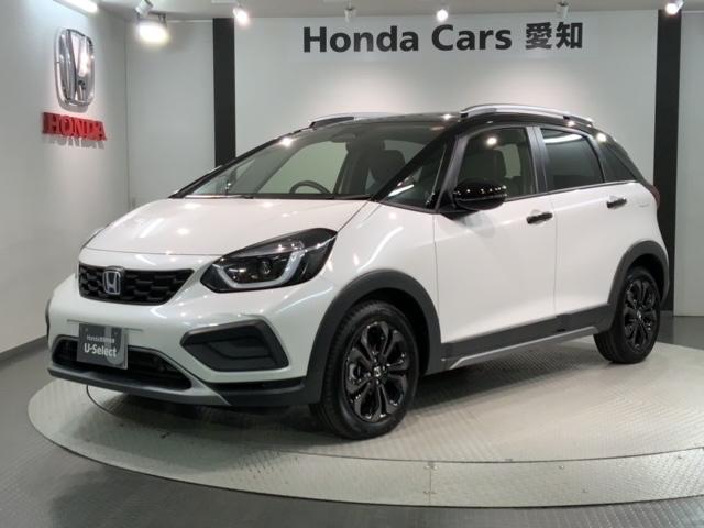 フィット e:HEVクロスター H SENSING 2ト-ン 新車保証 試乗車 ワンオ-ナ- 純正ナビ TV Rカメラ BTオ-ディオ ETC LEDライト VSA クルコン アルミ スマ-トキ- 盗難防止装置 整備記録簿 AAC(46枚目)