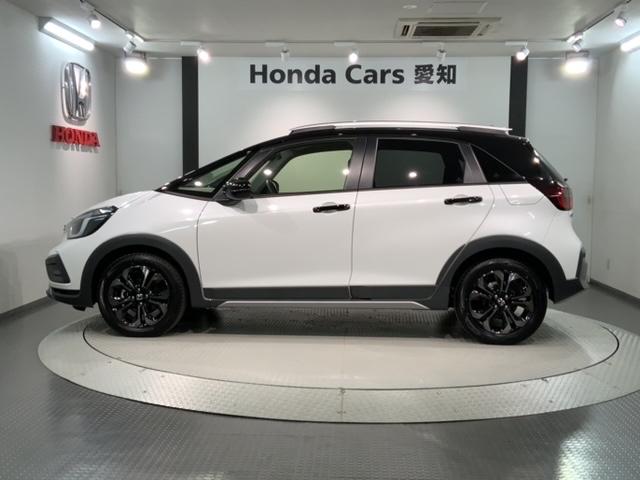 フィット e:HEVクロスター H SENSING 2ト-ン 新車保証 試乗車 ワンオ-ナ- 純正ナビ TV Rカメラ BTオ-ディオ ETC LEDライト VSA クルコン アルミ スマ-トキ- 盗難防止装置 整備記録簿 AAC(47枚目)