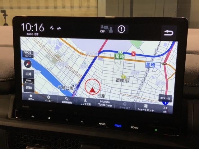 ギャザズナビ搭載です。知らない道も安心ですね！