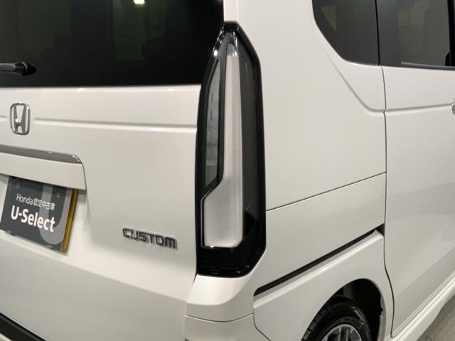 Ｎ－ＢＯＸカスタム ターボ　Ｈ　ＳＥＮＳＩＮＧ　新車保証　試乗車　ワンオーナー　ナビＬＸＵ－２４２ＮＢｉ　ＴＶ　Ｒカメラ　マルチビュ－　ＣＤ録音　ＢＴオ－ディオ　ＤＶＤ　シ－トヒ－タ－　ＥＴＣ　ＬＥＤライト　両側電動ドア　ＶＳＡ（45枚目）