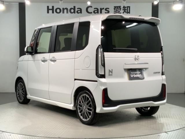 Ｎ－ＢＯＸカスタム ターボ　Ｈ　ＳＥＮＳＩＮＧ　新車保証　試乗車　ワンオーナー　ナビＬＸＵ－２４２ＮＢｉ　ＴＶ　Ｒカメラ　マルチビュ－　ＣＤ録音　ＢＴオ－ディオ　ＤＶＤ　シ－トヒ－タ－　ＥＴＣ　ＬＥＤライト　両側電動ドア　ＶＳＡ（48枚目）