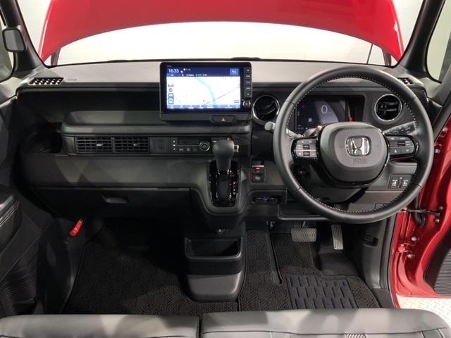 Ｎ－ＢＯＸカスタム コーディネートスタイル　Ｈ　ＳＥＮＳＩＮＧ　新車保証　試乗車　ワンオーナー　ナビＬＸＵ－２４２ＮＢｉ　ＴＶ　Ｒカメラ　ＣＤ録音　ＢＴオ－ディオ　ＤＶＤ　シートヒーター　ＥＴＣ　ＬＥＤライト　ＶＳＡ　両側電動ドア　クルコン（9枚目）