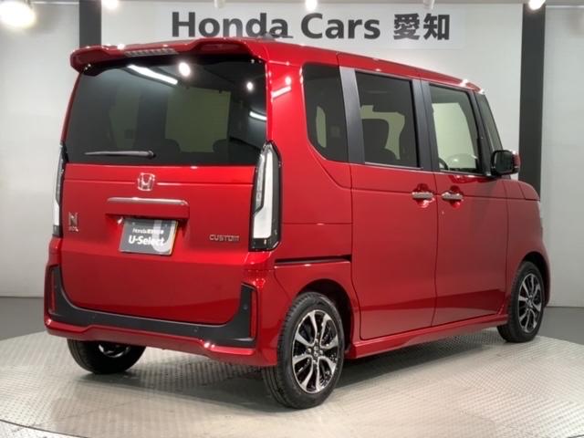 Ｎ－ＢＯＸカスタム コーディネートスタイル　Ｈ　ＳＥＮＳＩＮＧ　新車保証　試乗車　ワンオーナー　ナビＬＸＵ－２４２ＮＢｉ　ＴＶ　Ｒカメラ　ＣＤ録音　ＢＴオ－ディオ　ＤＶＤ　シートヒーター　ＥＴＣ　ＬＥＤライト　ＶＳＡ　両側電動ドア　クルコン（50枚目）