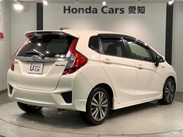 フィットハイブリッド Ｓパッケージ　あんしんＰＫＧ　１年保証　ワンオーナー　純正ナビ　ＴＶ　Ｒカメラ　ＢＴオ－ディオ　ＤＶＤ　ドラレコ　ＥＴＣ　ＬＥＤライト　ＶＳＡ　クルコン　アルミ　フォグ　スマートキー　盗難防止装置　整備記録簿（50枚目）