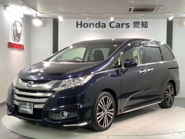 オデッセイ アブソルート・ＥＸ　Ｈ　ＳＥＮＳＩＮＧ　１年保証　純正ナビ　ＴＶ　Ｒカメラ　ＢＴオ－ディオ　ＤＶＤ　ドラレコ　ＥＴＣ　ＬＥＤライト　両側電動ドア　ＶＳＡ　アルミ　スマ－トキ－　スペアキー　盗難防止装置　整備記録簿　ＡＡＣ（46枚目）