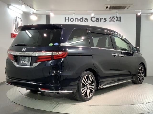 オデッセイ アブソルート・ＥＸ　Ｈ　ＳＥＮＳＩＮＧ　１年保証　純正ナビ　ＴＶ　Ｒカメラ　ＢＴオ－ディオ　ＤＶＤ　ドラレコ　ＥＴＣ　ＬＥＤライト　両側電動ドア　ＶＳＡ　アルミ　スマ－トキ－　スペアキー　盗難防止装置　整備記録簿　ＡＡＣ（50枚目）