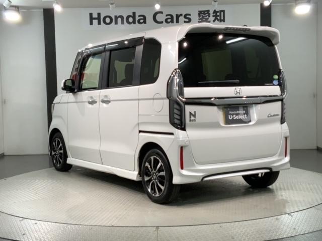 N-BOXカスタム G・Lホンダセンシング 最長5年保証 ワンオーナー ナビVXM-194VFi TV Rカメラ BTオ-ディオ DVD ETC LEDライト VSA クルコン アルミ スマ-トキ- スペアキ- 盗難防止装置 整備記録簿 AAC(48枚目)