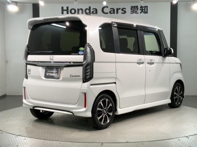 N-BOXカスタム G・Lホンダセンシング 最長5年保証 ワンオーナー ナビVXM-194VFi TV Rカメラ BTオ-ディオ DVD ETC LEDライト VSA クルコン アルミ スマ-トキ- スペアキ- 盗難防止装置 整備記録簿 AAC(50枚目)