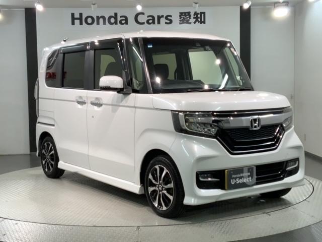 N-BOXカスタム G・Lホンダセンシング 最長5年保証 ワンオーナー ナビVXM-194VFi TV Rカメラ BTオ-ディオ DVD ETC LEDライト VSA クルコン アルミ スマ-トキ- スペアキ- 盗難防止装置 整備記録簿 AAC(52枚目)