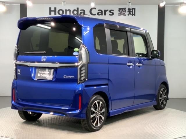 Ｎ－ＢＯＸカスタム Ｇ・Ｌホンダセンシング　１年保証　ナビＶＸＭ－１８５ＶＦｉ　ＴＶ　Ｒカメラ　ＣＤ録音　ＢＴオ－ディオ　ＤＶＤ　ＥＴＣ　ＬＥＤライト　ＶＳＡ　アルミ　スマ－トキ－　スペアキー　盗難防止装置　ドアバイザ－　ベンチシ－ト　ＡＡＣ（50枚目）