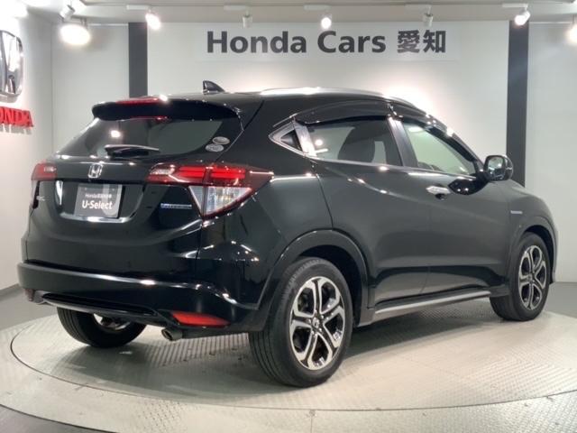 ヴェゼル ハイブリッドＺ・ホンダセンシング　１年保証　ワンオーナー　ナビＶＸＭ－１７５ＶＦＥｉ　ＴＶ　Ｒカメラ　ＣＤ録音　ＢＴオ－ディオ　ＤＶＤ　ドラレコ　ＥＴＣ　ＬＥＤライト　ＶＳＡ　シートヒーター　クルコン　アルミ　フォグ　スマートキー（50枚目）