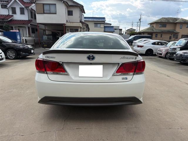 クラウンハイブリッド アスリートS ETC オートクルーズコントロール TV アルミホイール HID CVT スマートキー 電動格納ミラー 盗難防止システム パワーシート 衝突安全ボディ ABS ESC エアコン パワーステアリング(16枚目)