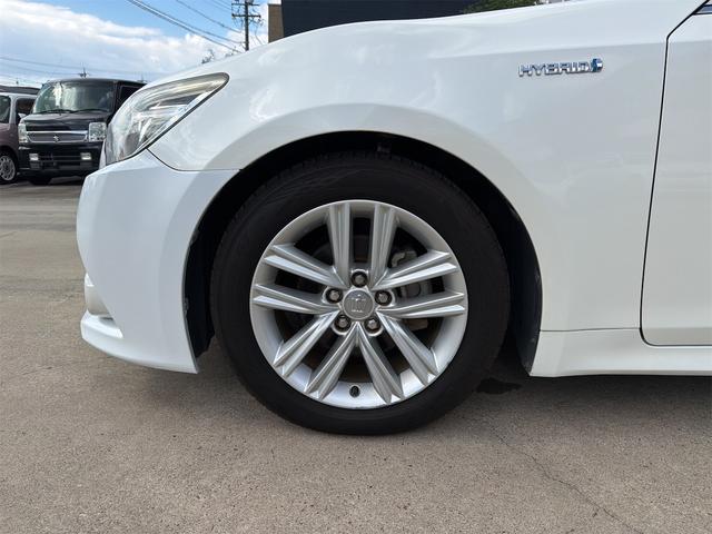 クラウンハイブリッド アスリートS ETC オートクルーズコントロール TV アルミホイール HID CVT スマートキー 電動格納ミラー 盗難防止システム パワーシート 衝突安全ボディ ABS ESC エアコン パワーステアリング(26枚目)