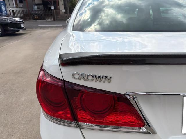 クラウンハイブリッド アスリートS ETC オートクルーズコントロール TV アルミホイール HID CVT スマートキー 電動格納ミラー 盗難防止システム パワーシート 衝突安全ボディ ABS ESC エアコン パワーステアリング(36枚目)